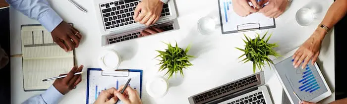 people working with computer screens