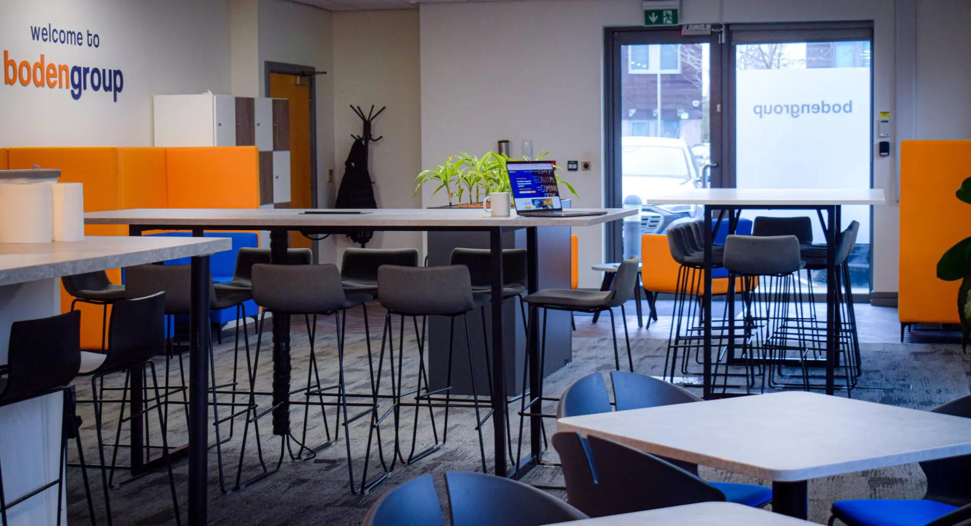 A glimpse into the energetic and collaborative workspace at Boden Group's Birmingham Head Office. We're seeking talented individuals to join our growing recruitment team.